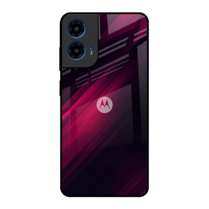 Razor Black Motorola G45 5G Glass Back Cover Online