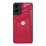 Solo Maroon Motorola G45 5G Glass Back Cover Online