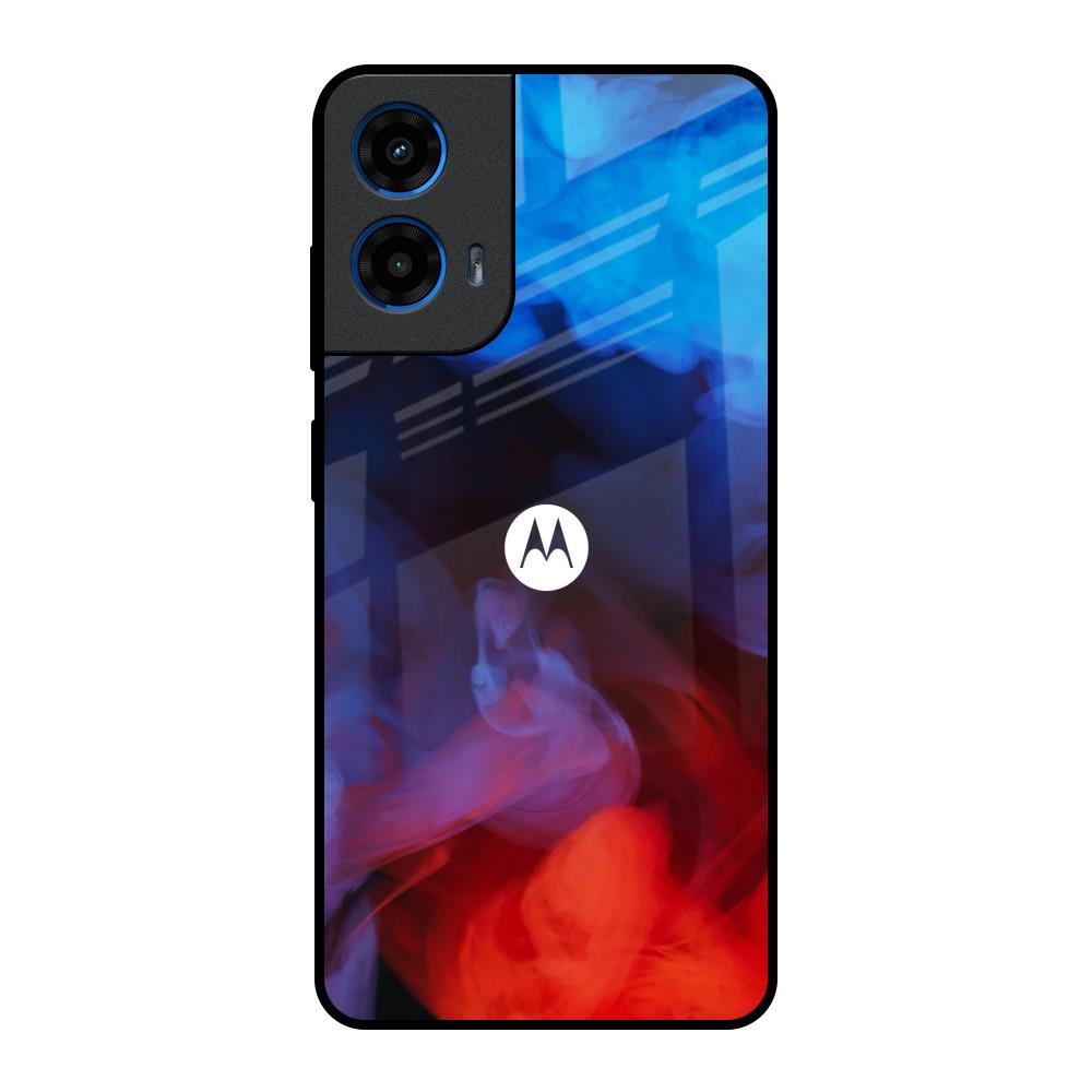 Dim Smoke Motorola G45 5G Glass Back Cover Online