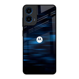 Blue Rough Abstract Motorola G45 5G Glass Back Cover Online