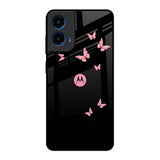 Fly Butterfly Motorola G45 5G Glass Back Cover Online
