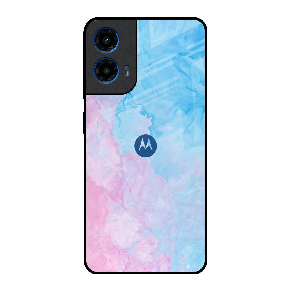 Mixed Watercolor Motorola G45 5G Glass Back Cover Online