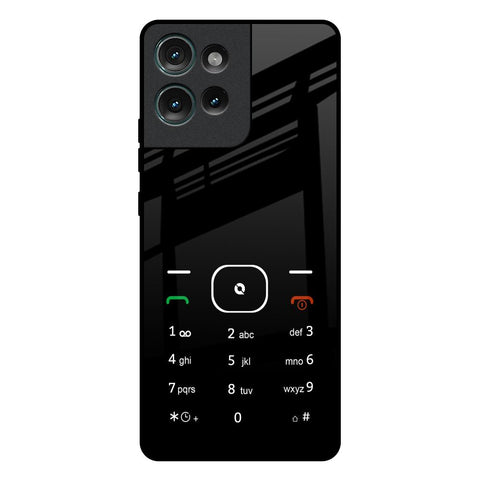 Classic Keypad Pattern Motorola Edge 50 5G Glass Back Cover Online