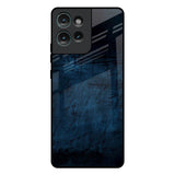 Dark Blue Grunge Motorola Edge 50 5G Glass Back Cover Online