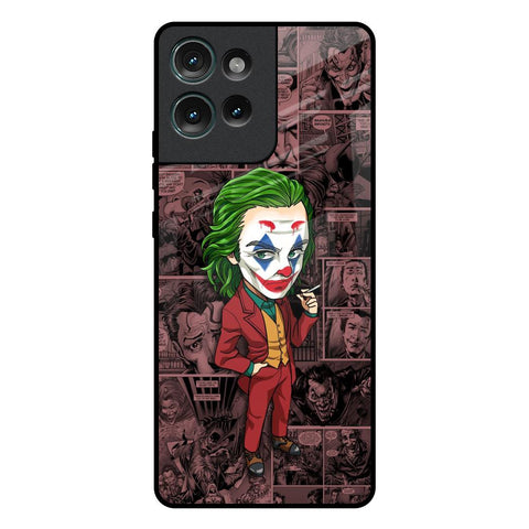 Joker Cartoon Motorola Edge 50 5G Glass Back Cover Online