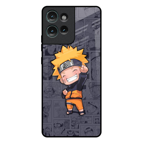Orange Chubby Motorola Edge 50 5G Glass Back Cover Online