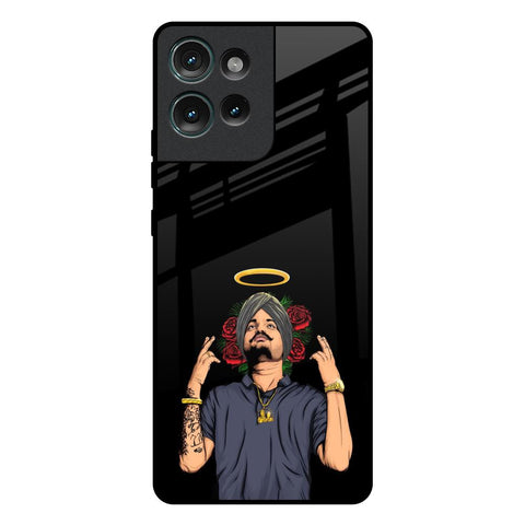 Punjabi Singer Poster Motorola Edge 50 5G Glass Back Cover Online