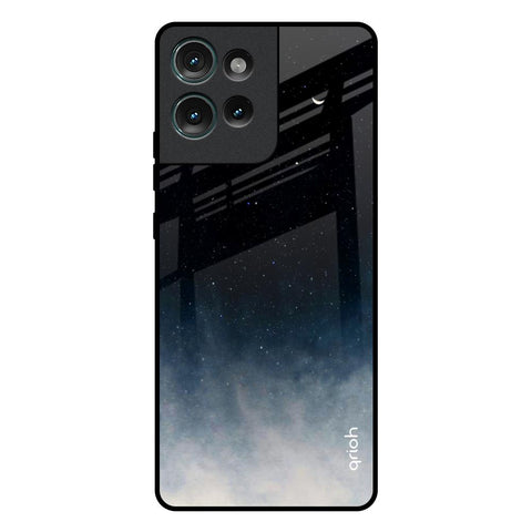 Black Aura Motorola Edge 50 5G Glass Back Cover Online