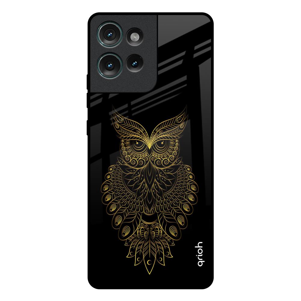 Golden Owl Motorola Edge 50 5G Glass Back Cover Online