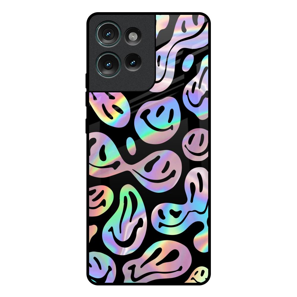 Acid Smile Motorola Edge 50 5G Glass Back Cover Online