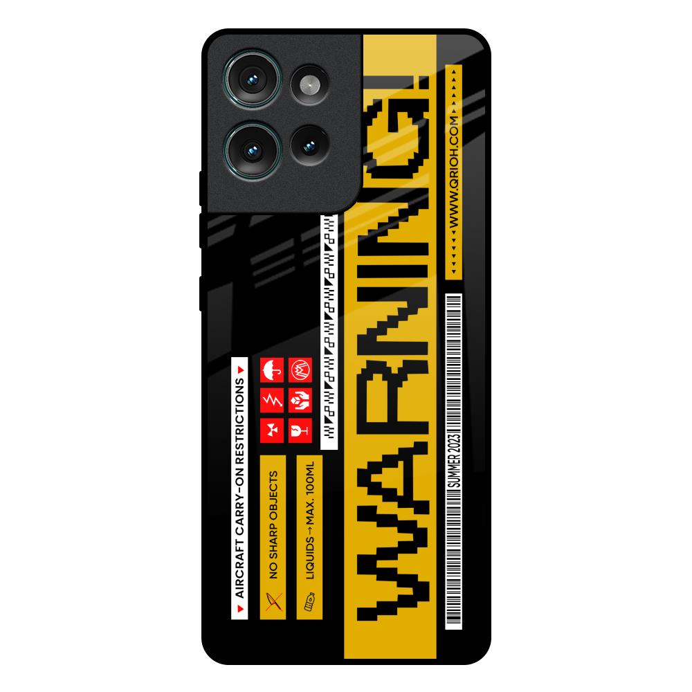 Aircraft Warning Motorola Edge 50 5G Glass Back Cover Online