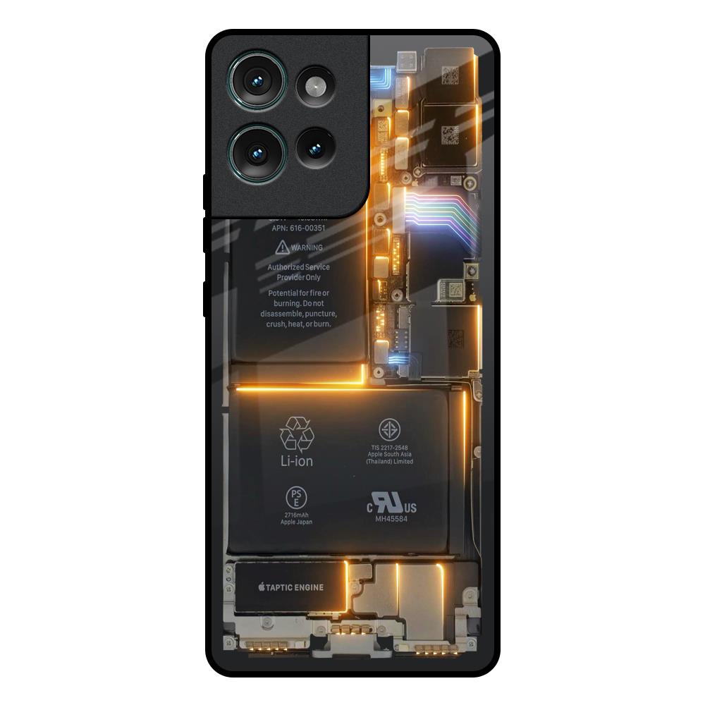 Glow Up Skeleton Motorola Edge 50 5G Glass Back Cover Online
