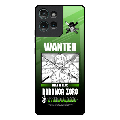 Zoro Wanted Motorola Edge 50 5G Glass Back Cover Online