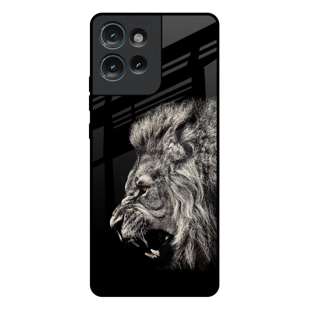 Brave Lion Motorola Edge 50 5G Glass Back Cover Online