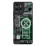 Green Camo Circuit Motorola Edge 50 5G Glass Back Cover Online
