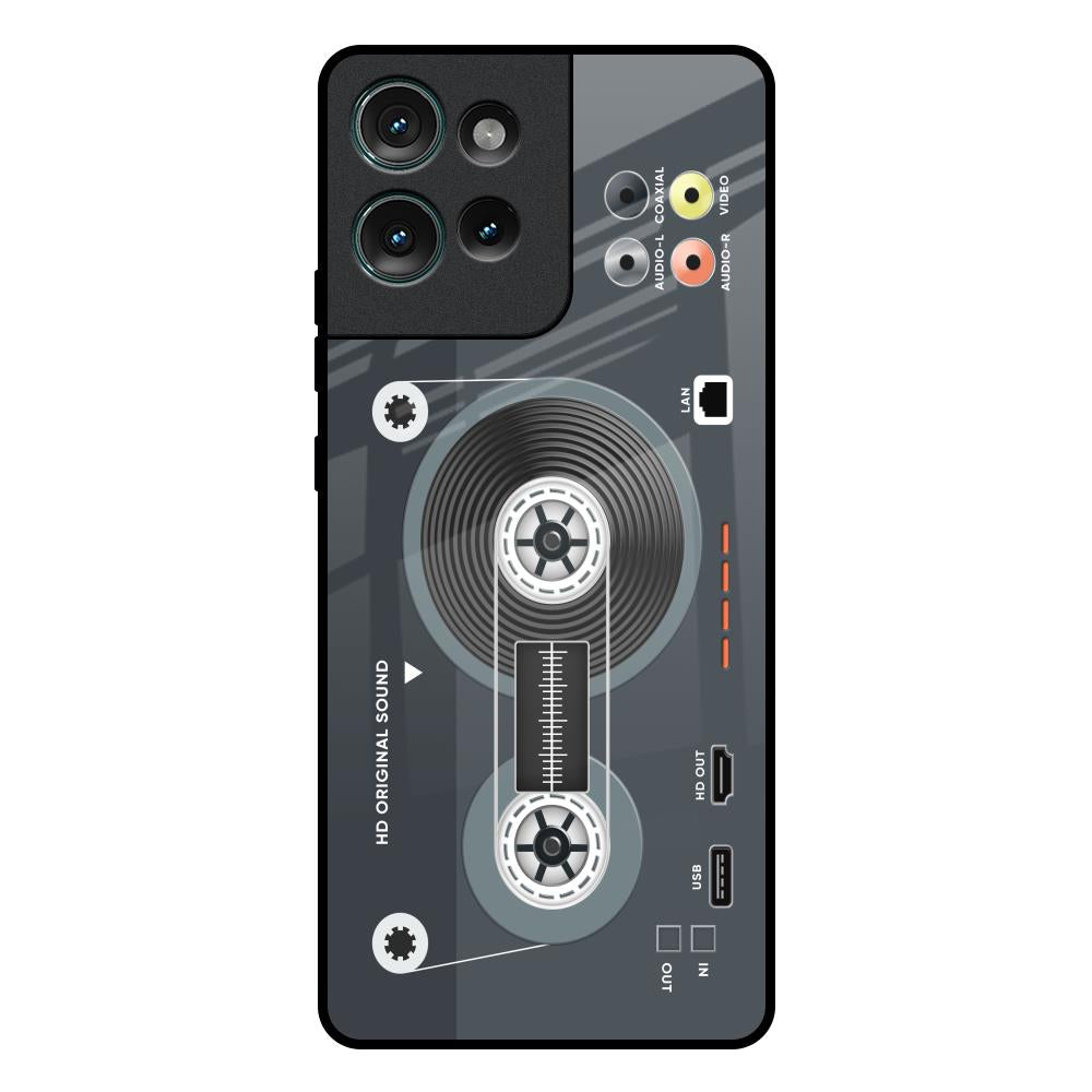 Retro Recorder Motorola Edge 50 5G Glass Back Cover Online