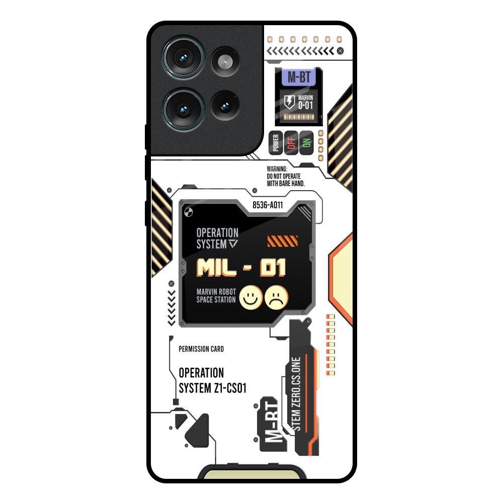 Tech Display Motorola Edge 50 5G Glass Back Cover Online
