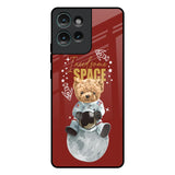 Astronaut Bear Motorola Edge 50 5G Glass Back Cover Online