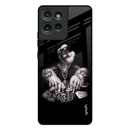 Gambling Problem Motorola Edge 50 5G Glass Back Cover Online
