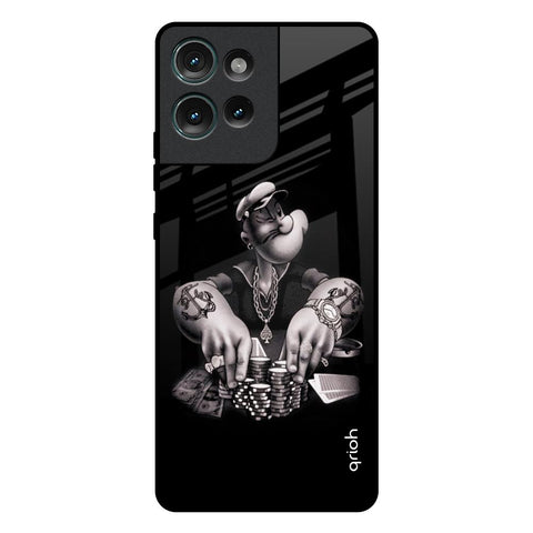 Gambling Problem Motorola Edge 50 5G Glass Back Cover Online