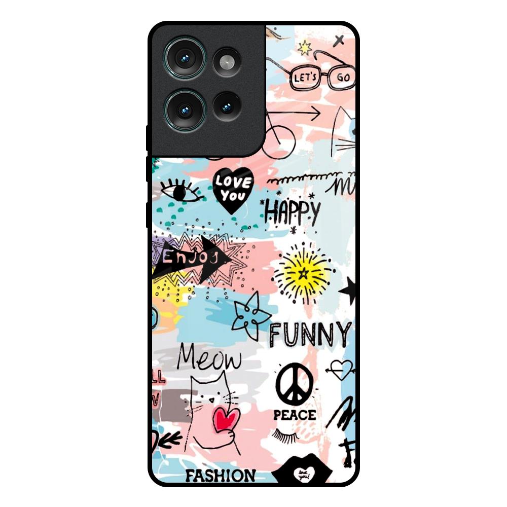 Just For You Motorola Edge 50 5G Glass Back Cover Online