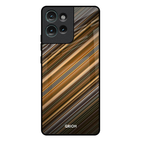 Diagonal Slash Pattern Motorola Edge 50 5G Glass Back Cover Online