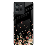 Floating Floral Print Motorola Edge 50 5G Glass Back Cover Online