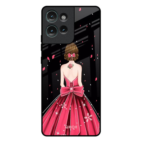 Fashion Princess Motorola Edge 50 5G Glass Back Cover Online