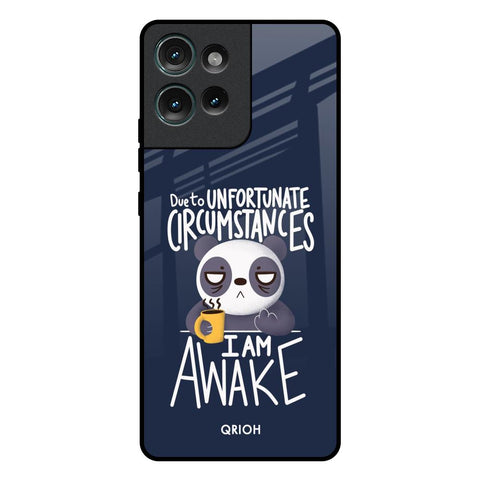 Struggling Panda Motorola Edge 50 5G Glass Back Cover Online