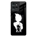 Monochrome Goku Motorola Edge 50 5G Glass Back Cover Online