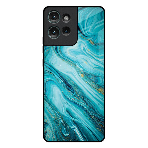 Ocean Marble Motorola Edge 50 5G Glass Back Cover Online