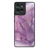 Purple Gold Marble Motorola Edge 50 5G Glass Back Cover Online