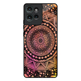 Floral Mandala Motorola Edge 50 5G Glass Back Cover Online