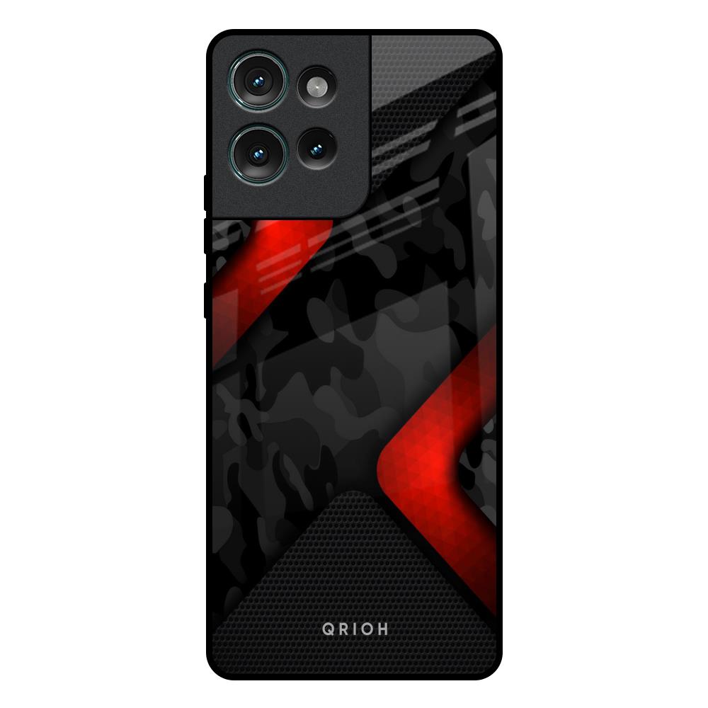 Modern Camo Abstract Motorola Edge 50 5G Glass Back Cover Online