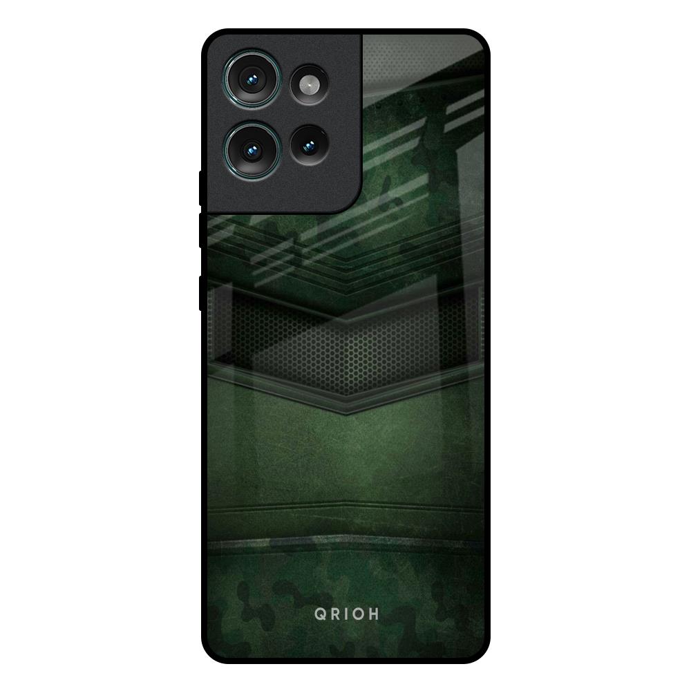 Green Leather Motorola Edge 50 5G Glass Back Cover Online