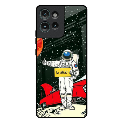 Astronaut on Mars Motorola Edge 50 5G Glass Back Cover Online