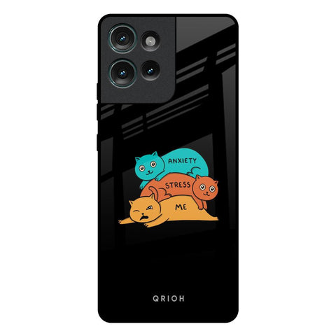 Anxiety Stress Motorola Edge 50 5G Glass Back Cover Online