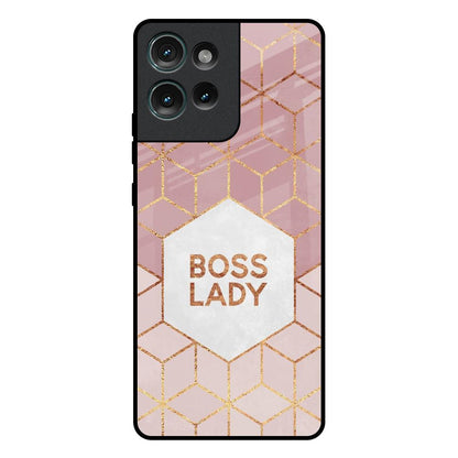 Boss Lady Motorola Edge 50 5G Glass Back Cover Online