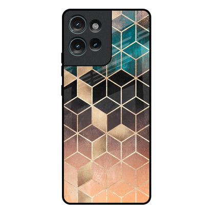 Bronze Texture Motorola Edge 50 5G Glass Back Cover Online