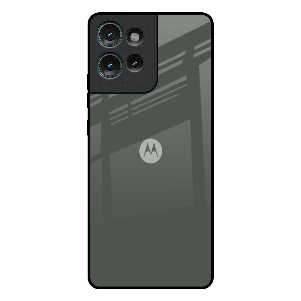 Charcoal Motorola Edge 50 5G Glass Back Cover Online