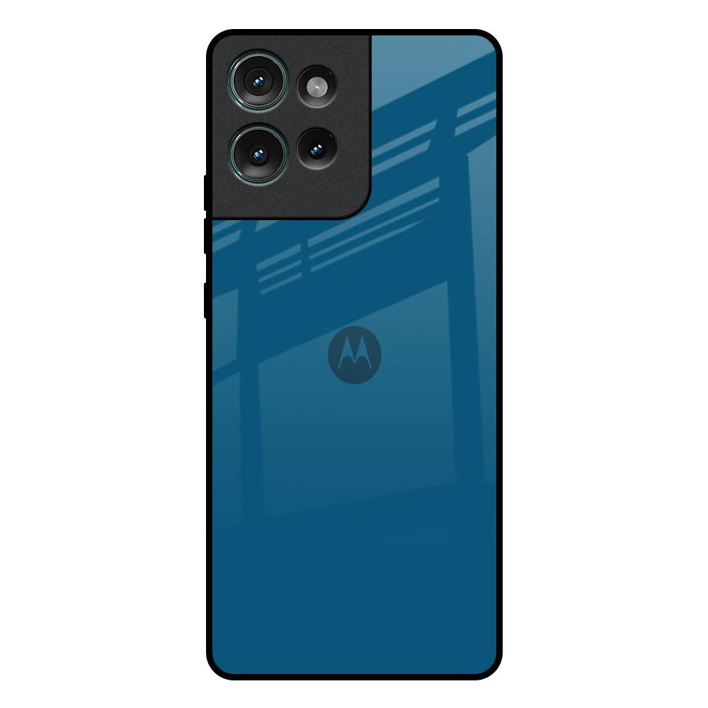 Cobalt Blue Motorola Edge 50 5G Glass Back Cover Online