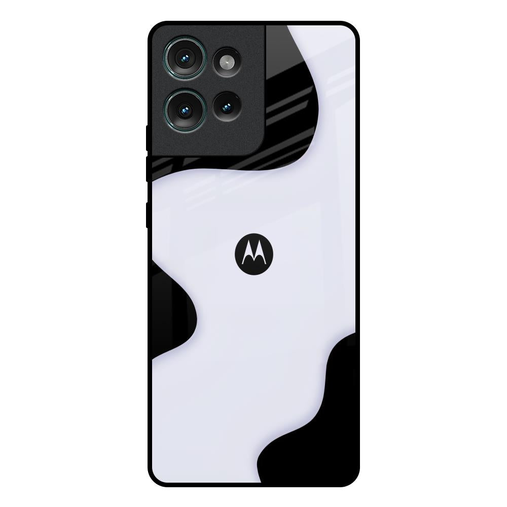 Wheat Cream Wavy Motorola Edge 50 5G Glass Back Cover Online