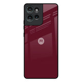 Classic Burgundy Motorola Edge 50 5G Glass Back Cover Online