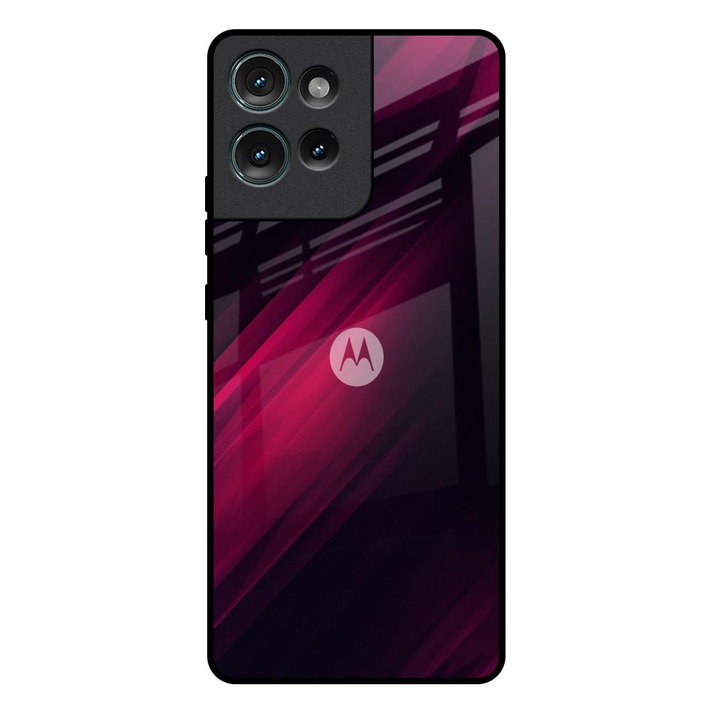 Razor Black Motorola Edge 50 5G Glass Back Cover Online