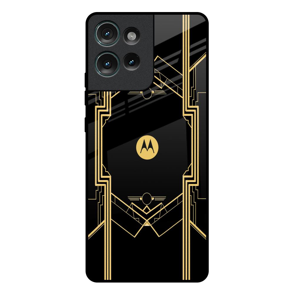 Sacred Logo Motorola Edge 50 5G Glass Back Cover Online