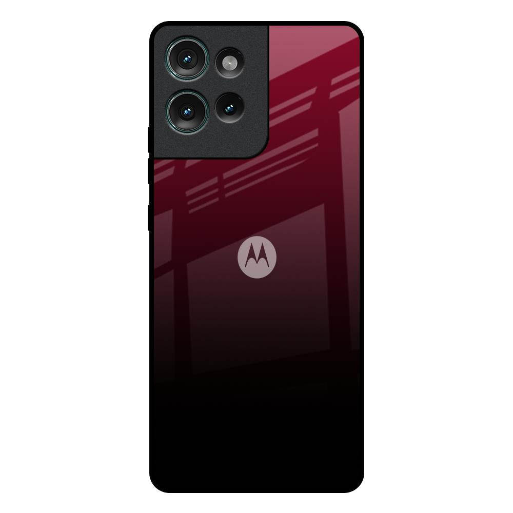 Wine Red Motorola Edge 50 5G Glass Back Cover Online
