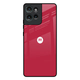 Solo Maroon Motorola Edge 50 5G Glass Back Cover Online