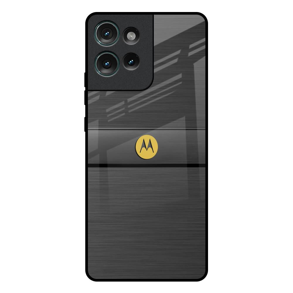 Grey Metallic Glass Motorola Edge 50 5G Glass Back Cover Online