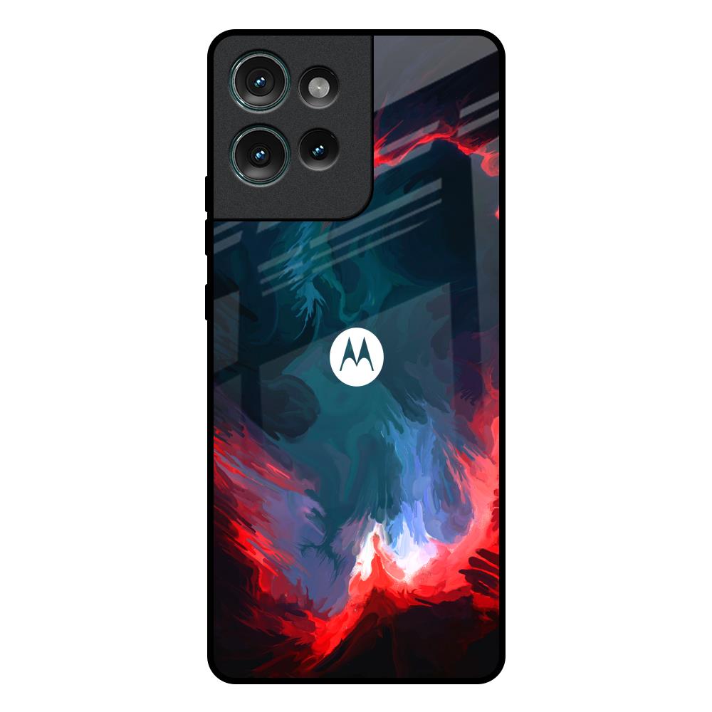 Brush Art Motorola Edge 50 5G Glass Back Cover Online