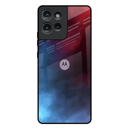 Smokey Watercolor Motorola Edge 50 5G Glass Back Cover Online